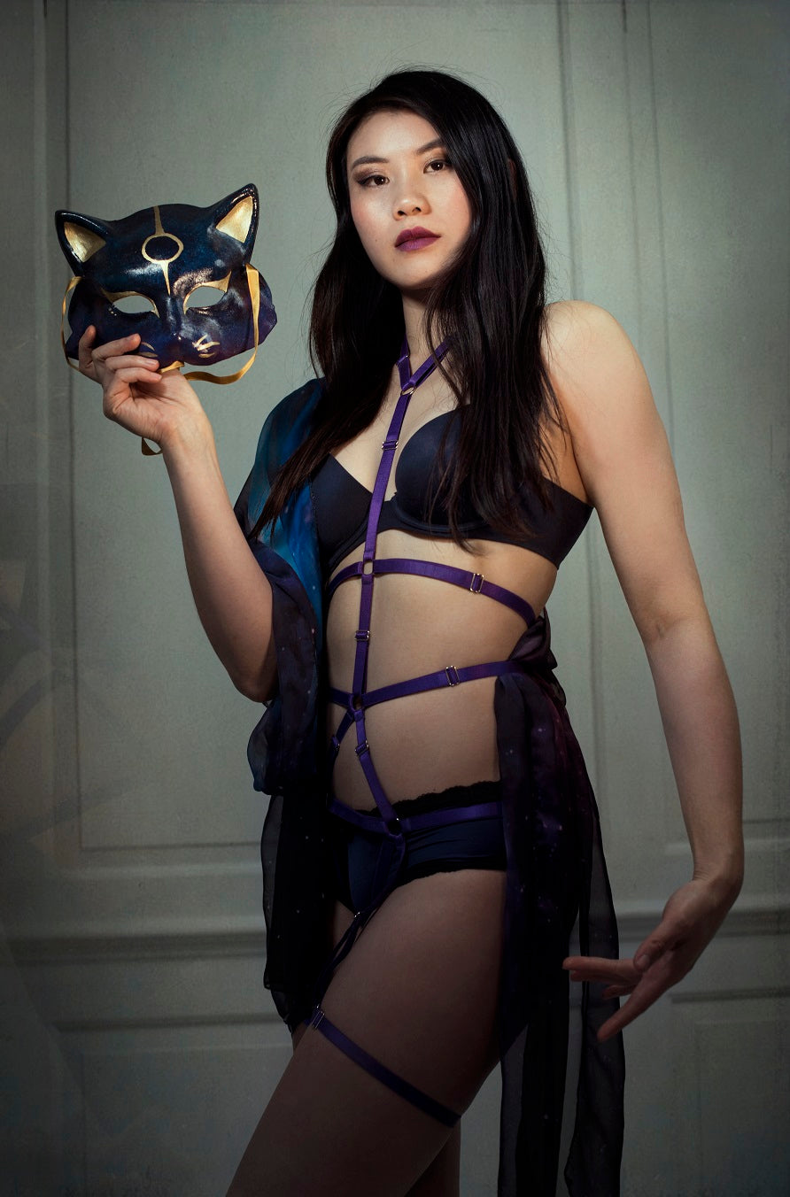 JADE BODY HARNESS OUVERT - DEVELOPMENT SAMPLE - SIZE SMALL // UK 4-10 // US 0-6