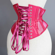 FUCHSIA HOT PINK SATIN CORSET RIBBON LACING ~10MM / 15MM / 25MM