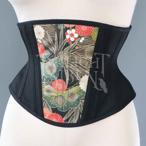 21 INCH JAPANESE COTTON AND COUTIL CINCHER