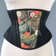 21 INCH JAPANESE COTTON AND COUTIL BUSKLESS CINCHER