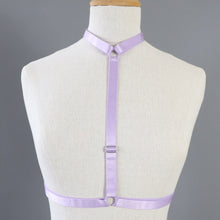 LIGHT LILAC SARAH CHOKER BODY HARNESS