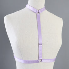LIGHT LILAC SARAH CHOKER BODY HARNESS