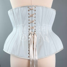 MINK TAUPE SATIN CORSET RIBBON LACING ~10MM / 15MM