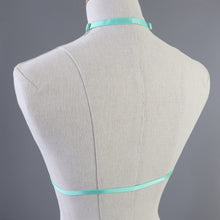 SARAH CHOKER BODY HARNESS MINT GREEN - FIT UP TO 34" RIBCAGE
