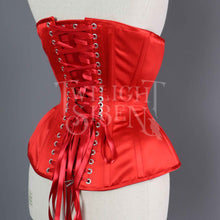 POSTBOX RED 42 SATIN CORSET RIBBON LACING ~10MM / 15MM / 25MM