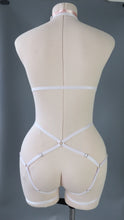 JADE BODY HARNESS OUVERT PLAYSUIT PASTEL PINK-- SIZE SMALL // UK 4-8 // US 0-4 (FITS : RIBCAGE UP TO 34" // WAIST UP TO 36" // LEG CIRCUMFERENCE UP TO 21") (Copy)