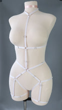 JADE BODY HARNESS OUVERT PLAYSUIT PASTEL PINK-- SIZE SMALL // UK 4-8 // US 0-4 (FITS : RIBCAGE UP TO 34" // WAIST UP TO 36" // LEG CIRCUMFERENCE UP TO 21") (Copy)
