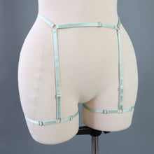 ASTA LEG BODY HARNESS SUSPENDER BRIGHT SAGE GREEN~ Size 4-10