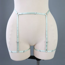 ASTA LEG BODY HARNESS SUSPENDER BRIGHT SAGE GREEN~ Size 4-10