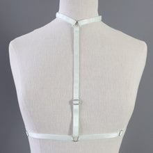 SARAH CHOKER BODY HARNESS LIGHT SAGE GREEN- FIT UP TO 35" RIBCAGE