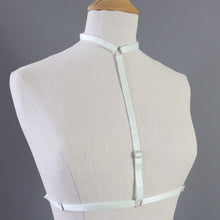 SARAH CHOKER BODY HARNESS LIGHT SAGE GREEN- FIT UP TO 35" RIBCAGE