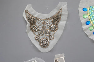 LOT #11 bundle job lot embellished trims, craft clearout