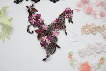 LOT #83 bundle job lot of embellished trims and beaded applique