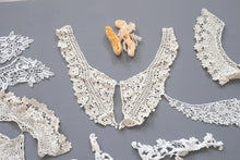 LOT #14  bundle job lot lace trims, collars
