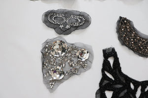 LOT #5 bundle job lot embellished trims, craft clearout