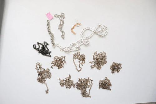 lot #4 - bag of chain, craft clearout, diy, clothes customising