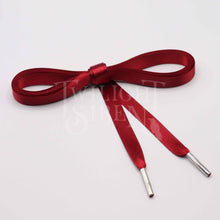 BEETROOT RED (43) SATIN CORSET RIBBON LACING ~10MM / 15MM / 25MM