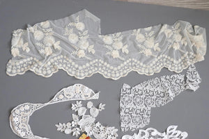 LOT #17 bundle job lot lace trims, craft clearout