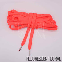 POLYESTER FLAT CORSET LACING - TIPPED WITH METAL AGLETS