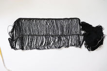 LOT #64 Bundle x 2 job lot Fringing trim- craft clearout, alt fashion, goth diy sewing, burlesque costume