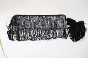 LOT #64 Bundle x 2 job lot Fringing trim- craft clearout, alt fashion, goth diy sewing, burlesque costume