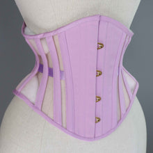 VOLUSPA COTTON SATIN AND MESH RIDING CORSET