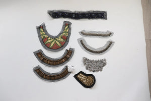 LOT #76 bundle job lot embellished trims