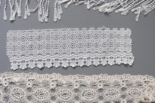 LOT #50 lace bundle x 6 job lot white cream lace  trim insert craft clearout