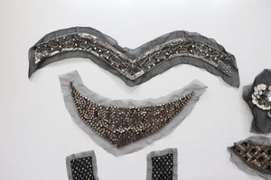 LOT #4 bundle job lot embellished trims, craft clearout