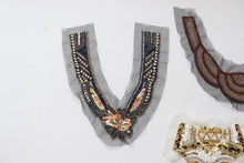LOT #43 beaded mesh neckline bundle x 3 job lot