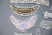 LOT #93 big bundle job lot cream/white embellished lace trims