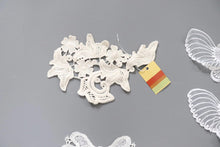 LOT #51 bundle x 8 job lot Cream / white/ ivory lace neckline collar back trim, applique