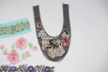 LOT #86 big bundle job lot embellished trims and lace appliques
