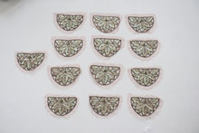 LOT #84  bundle job lot of embellished trims and beaded applique