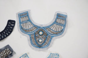 LOT #82 bundle job lot of trims and beaded applique