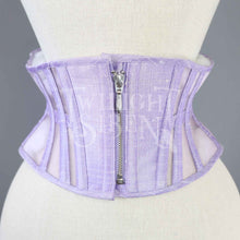 ELIZA ZIP FRONT MESH CINCHER (VEGAN OPTIONS AVAILABLE)