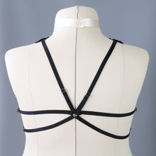 MIMI LACE BODY HARNESS BRALET - DISCONTINUED STYLE - SIZE ~ XXLARGE UK 24 -26 // US 20-22 (FITS RIBCAGE BETWEEN 42 -50")