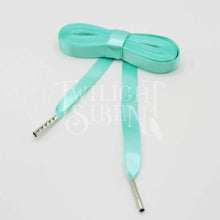 SPEARMINT GREEN (171)  SATIN CORSET RIBBON LACING ~10MM / 15MM
