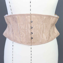 33.5 INCH WAIST ELIZA PEACH TULIP COUTIL CORSET BELT