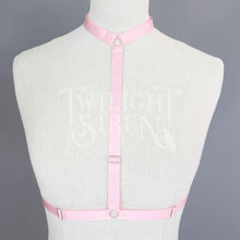 PINK SARAH CHOKER BODY HARNESS