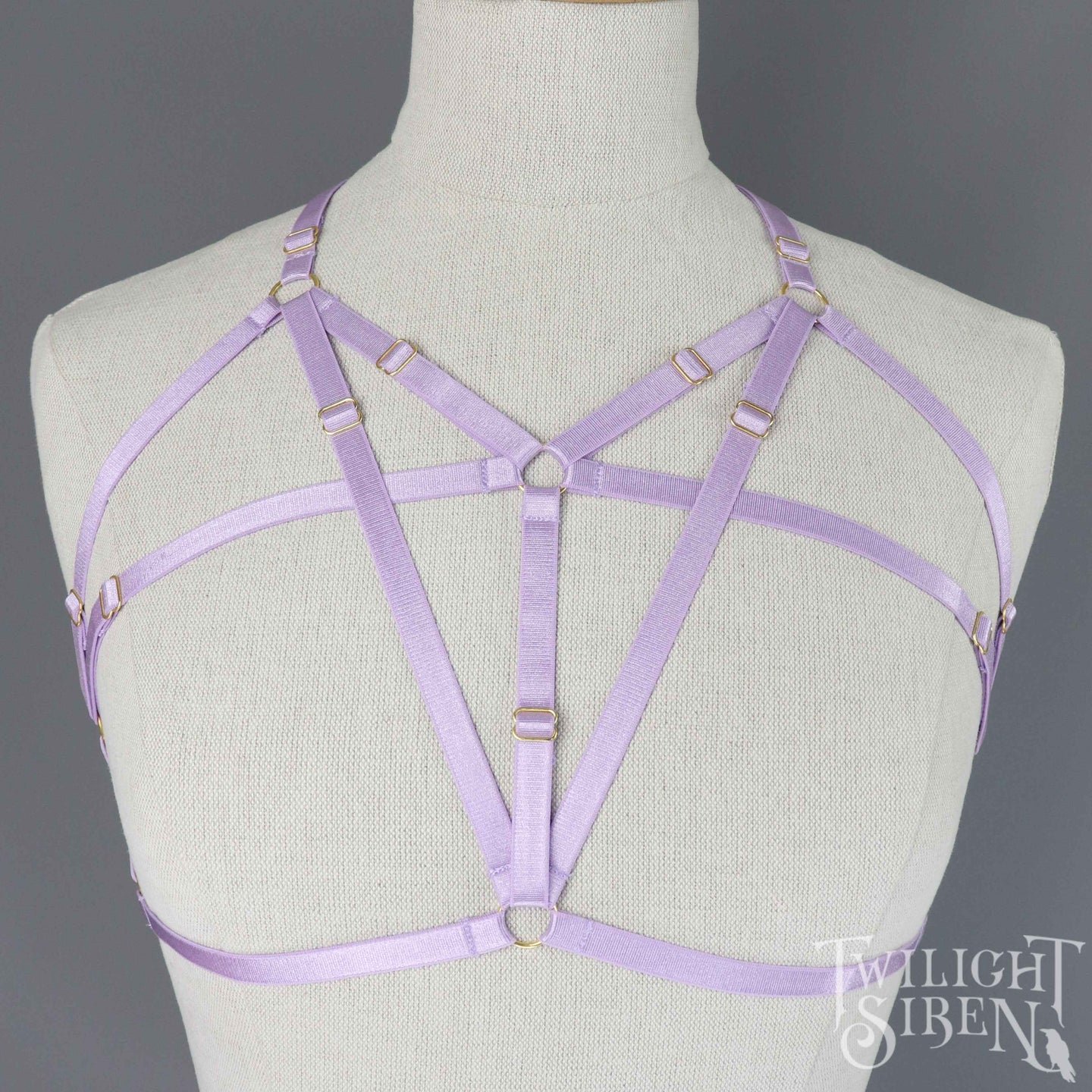 TALIA BODY HARNESS BRALET LILAC