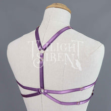 TALIA BODY HARNESS BRALET VIOLET PURPLE