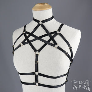 HEXAGRAM BODY HARNESS LONGLINE BRALET