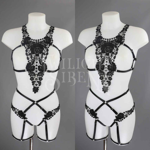 HAZE LACE BODY HARNESS SET