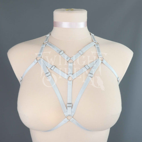 ONE OFF BODY HARNESS ICE BLUE ~ SIZE UK 4-10 // XS -S (SAMPLE)