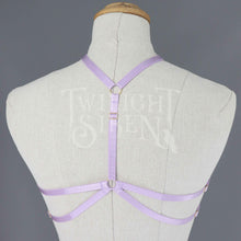 PENTAGRAM BODY HARNESS BRALET LILAC PURPLE